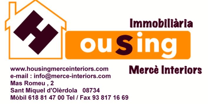 INMOBILIARIA HOUSING MERCÈ INTERIORS